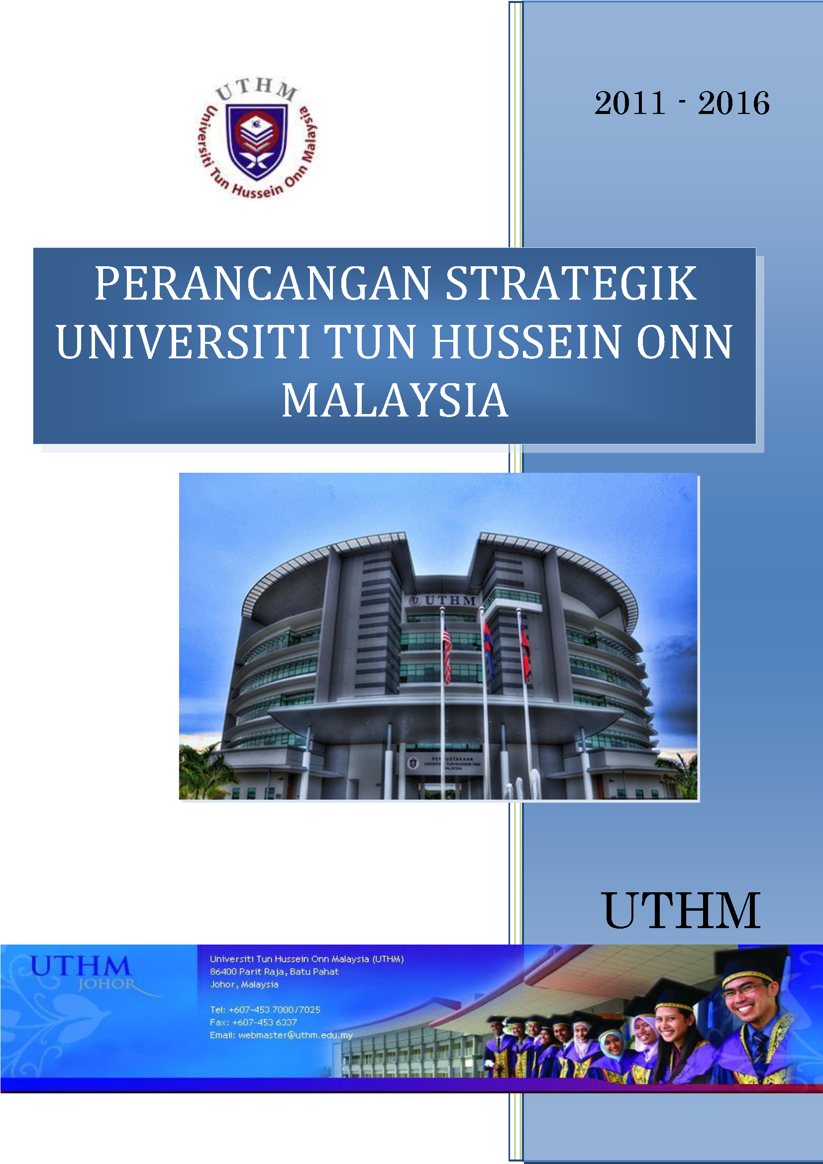 Cover PS 2011 2016 UTHM Page 01